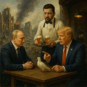 "Din partea casei!" Ilustraţie concepută de MAKE